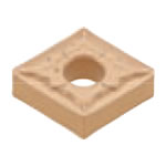 80°菱形有孔負前角精加工用車削刀片