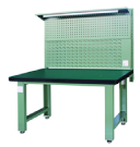 重型標(biāo)準(zhǔn)工作臺(帶后掛板)