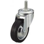 擰入型腳輪 中載 輪材質(zhì)：合成橡膠