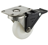 不銹鋼平底型活動(dòng)腳輪2系列帶剎車