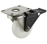 不銹鋼平底型活動(dòng)腳輪2系列帶剎車