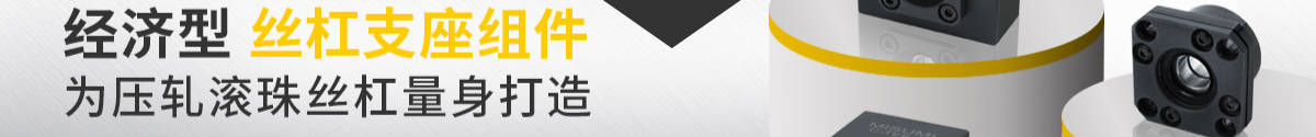 經(jīng)濟(jì)型絲杠支座組件 為壓軋滾珠絲杠量身打造