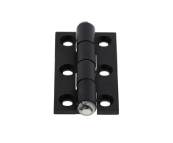 經(jīng)濟(jì)型 鋁合金蝶形鉸鏈　加長型陽極化黑色