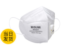 耳掛帶閥款折疊口罩