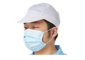 防靜電小工帽【白色網(wǎng)格】