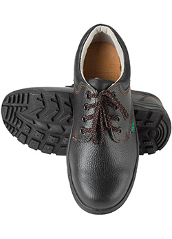 9358黑牛皮低幫安全鞋