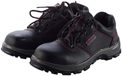 黑色經(jīng)典系列 紅線(xiàn)低幫安全鞋