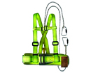 雙背雙繩護腰安全帶
